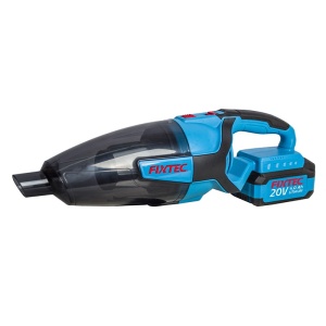 Aspirator portabil FIXTEC 20V, 650 ml, aspirare uscata si umeda