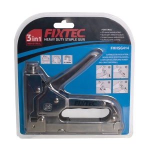 Capsator manual 3 in 1 Heavy Duty FIXTEC cu ajustare a fortei