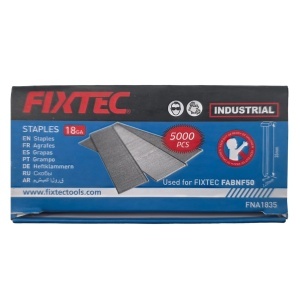 Capse pentru Pistol Pneumatic FIXTEC GA-18 1.25x1.0x35 mm, set 5000 buc