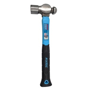 Ciocan FIXTEC 900g cu Cap Rotund si Maner din Fibra Durabila