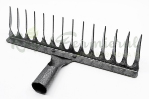 Greblă metalica cu 14 dinti, fara maner, model f-6564