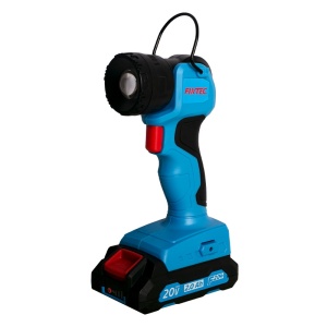 Lanterna LED profesionala FIXTEC 20 V, 280 lumeni, cu unghi ajustabil - Img 1