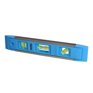Nivela tip torpedo FIXTEC 23 cm (FHSL03023) din aluminiu / ABS cu magnet - Img 3
