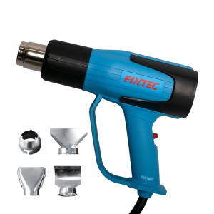 Pistol aer cald FIXTEC 2000W, doua trepte de temperatura