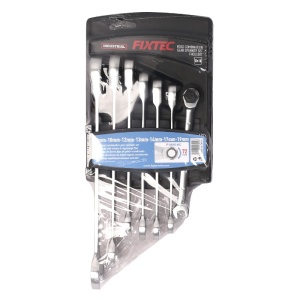 Set Chei Combinate cu Clichet FIXTEC 7 Piese