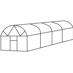 Solar Hobby Regal Fermierul 6x12 m, arcade din 2 in 2 m - Img 5