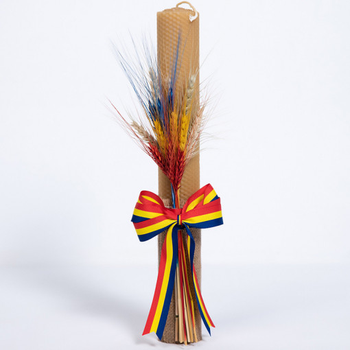 Lumânare Nuntă Tricolor