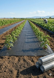 Folie Agrotextil 1x50m 100g/m Gama Premium tratată UV - Img 2