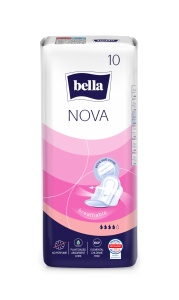 Absorbante Igienice Bella Nova – 10 Buc, SoftiPlait, Extra Confy, Cu Aripioare, Pentru Protecție Sigură