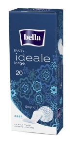 Absorbante Zilnice Large Bella Panty Ideale - 20 Buc, StaySofti™, Formă Alungită