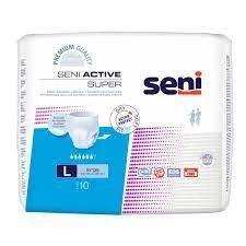 Scutece Adulti Tip Chilot Seni Active Super 10 Buc | Protecție Incontinență Medie și Gravă
