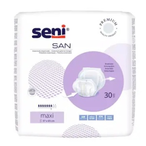 Absorbante Seni San Maxi 37-69 cm | 30 Bucăți | Absorbante pentru Incontinenta Medie și Gravă