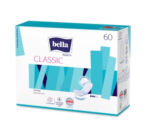 Absorbante Zilnice Bella Panty Classic - 60 Buc, Natural, Fără Iritații