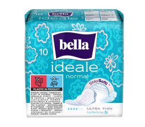 Absorbante Igienice Bella Ideale Ultra StaySofti - 10 Buc, Micro-Capsule, Flexi-Fit