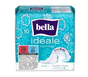 Absorbante Igienice Bella Ideale Ultra StaySofti - 10 Buc, Micro-Capsule, Flexi-Fit