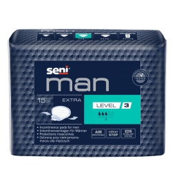 Absorbante Seni Man Level 3 | 15 Bucăți | Absorbante pentru Incontinenta Medie și Gravă
