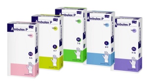 Mănuși AmbulexP Latex Nepudrate | 100 Bucăți/Cut | Pentru Protecție și Confort | Ambidextre