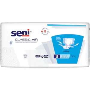 Scutece Adulti Seni Classic Air 30 Buc | Protecție Incontinență Medie pentru Femei și Bărbați