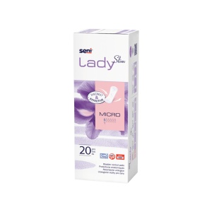 Absorbante Urologice Seni Lady Micro 7×18,5 cm 20 Bucăți Absorbante pentru Incontinenta Ușoară
