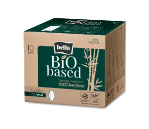Absorbante Eco Bella Bio - 10 Buc, Bambus Natural, Zero Clor