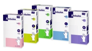 Mănuși Latex Pudrate | 100 Bucăți/Cut | Pentru Examinații Medicale | Ușor de Îmbrăcat