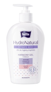 Săpun Lichid Intim Bella HydroNatural, 300 ml - Cu Prebiotice & Acid Lactic