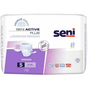Scutece Adulti Tip Chilot Seni Active Plus 10 Buc | Protecție Incontinență Medie și Gravă