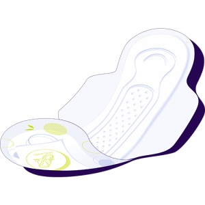 Absorbante Bella Herbs desfăcute - strat cu extract de floare de tei