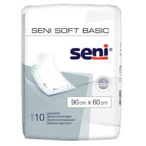 Aleze / Traverse pentru Pat Seni Soft Basic | 10 Bucăți | Protecție Igienică pentru Pat și Lenjerie
