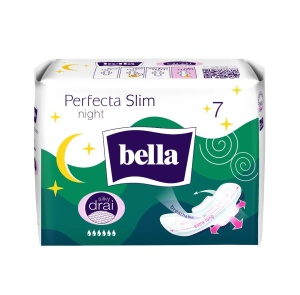 Absorbante Nocturne Perfecta Slim Night - 7 Buc, Extra Soft, Flux Abundent