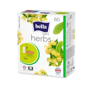 Absorbante Zilnice Bella Herbs Floare de Tei - 60 Buc, Antibacteriene, Parfum Delicat