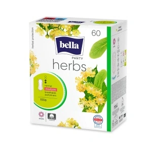 Absorbante Zilnice Bella Herbs Floare de Tei - 60 Buc, Antibacteriene, Parfum Delicat