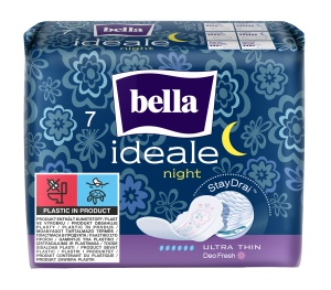 Absorbante Nocturne Bella Ideale Ultra – 7 Buc, StayDrai™, Flux Abundent