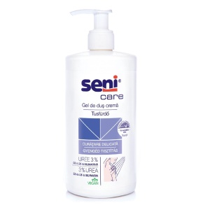 Gel de Duș Cremă cu Uree Seni | 300 ml | Pentru Piele Uscată | Hidratare Intensă