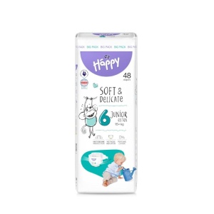 Scutece Happy Nr 6 | 48 Bucăți | Scutece Copii | Bebeluși