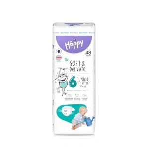 Scutece Happy Nr 6 | 48 Bucăți | Scutece Copii | Bebeluși
