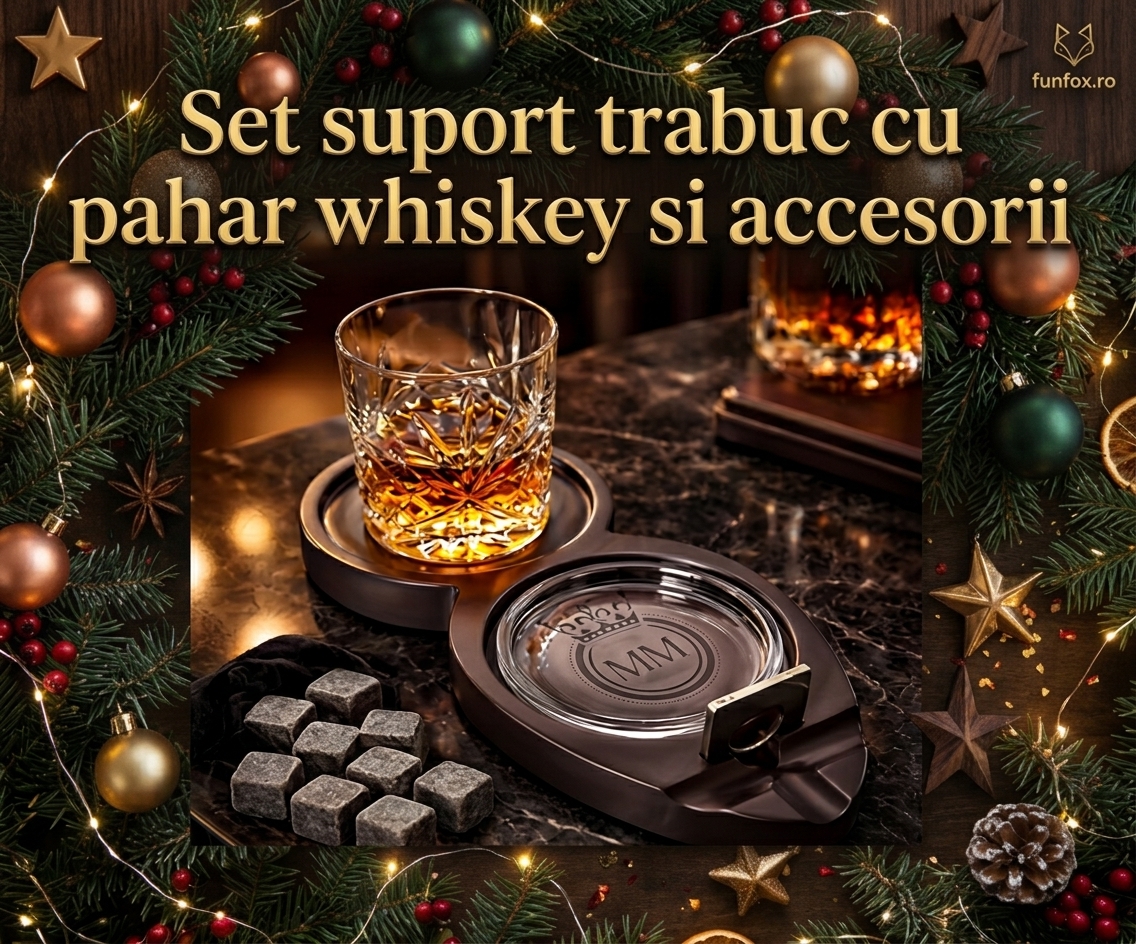 Suport trabuc cu pahar FunFox
