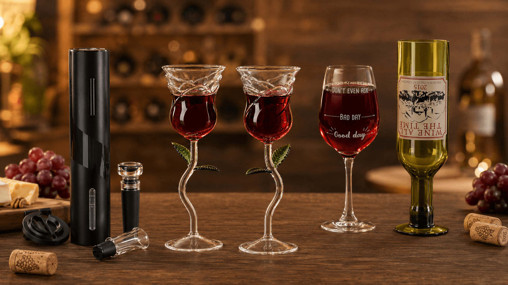 7 idei de cadouri pentru iubitorii de vin