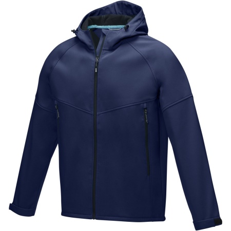 Jachetă softshell reciclată GRS Coltan pentru bărbați, XS