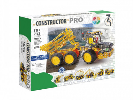 Set constructie Muck 7 in 1 Pro, 733 piese