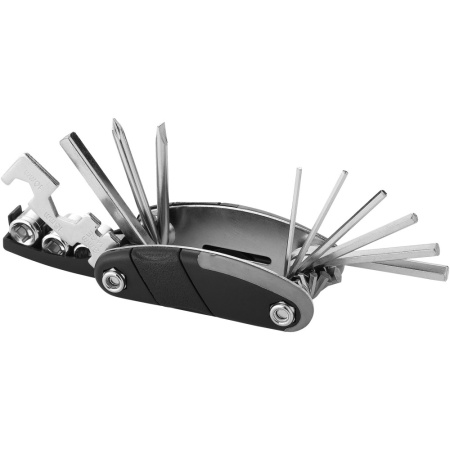Unealtă multifuncțională Fix-it cu 16 funcții, negru solid