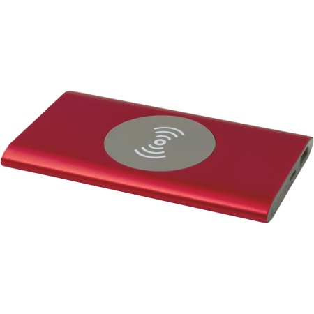Baterie externă wireless Juice, 4000 mAh, tip C, din aluminiu reciclat