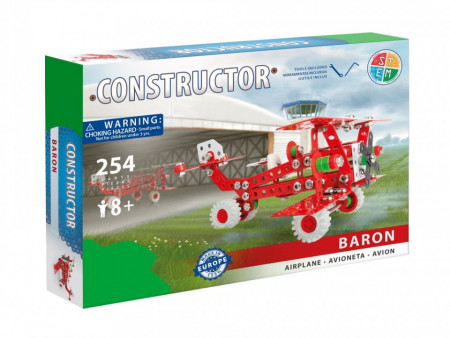 Set constructie Avion Baron, 254 piese