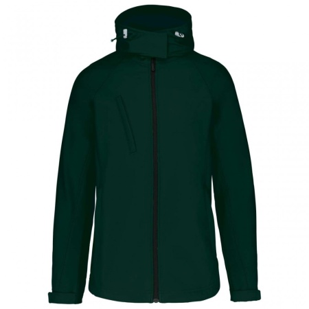 JACHETĂ SOFTSHELL CU GLUGĂ DETAȘABILĂ PENTRU DAMĂ, 4XL