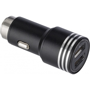 Adaptor auto 2 în 1 din oțel inoxidabil - Img 1