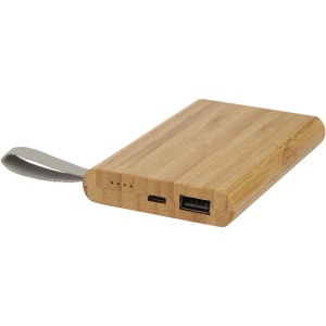 Baterie externă Tulda 5000 mAh din bambus