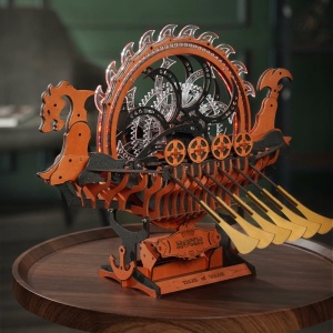 Puzzle 3D lemn Corabia Vikingilor