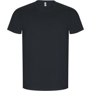Tricou bărbătesc cu mânecă scurtă, auriu, 2XL - Img 4