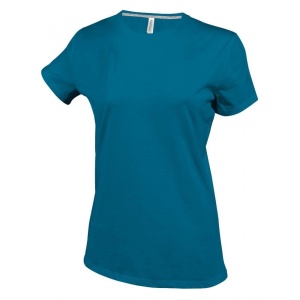 TRICOU CU MÂNECĂ SCURTĂ ȘI GÂTEL ROTUND PENTRU DAMĂ, L - Img 17