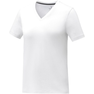 Tricou Somoto cu mânecă scurtă și decolteu în V pentru femei, XXL - Img 1